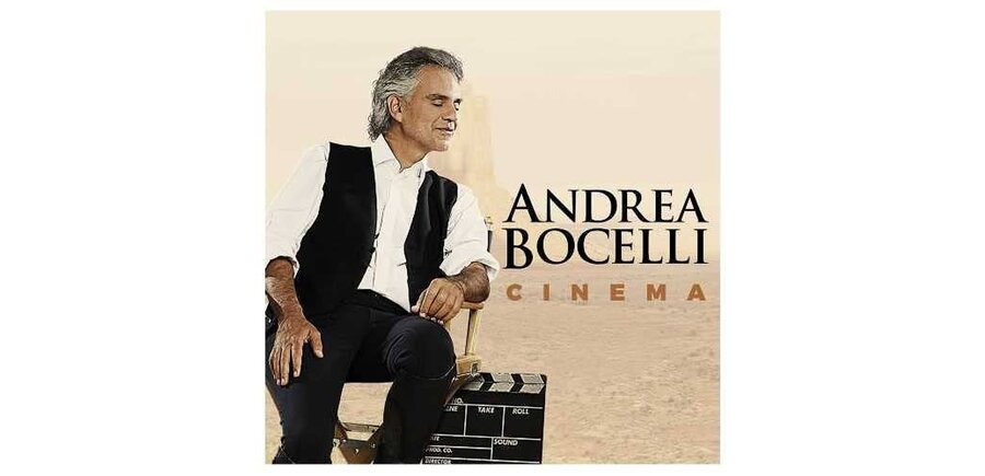 Andrea Bocelli "Cinema" 2 LP Limited Edition Vinyl