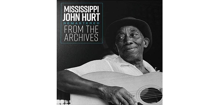 Mississippi John Hurt "Remastered From The Archives" Monostereo Exclusive Vinyl.180 Gram Transparent Aqua Blue Vinyl , Download Card Included