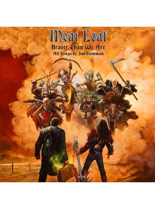 Meat Loaf "Braver Than We Are" 2 LP Limited Edition Red Vinyl