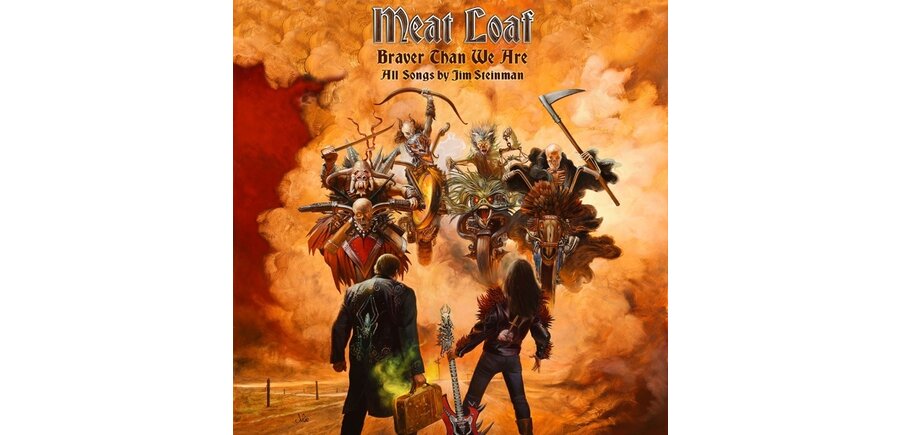 Meat Loaf "Braver Than We Are" 2 LP Limited Edition Red Vinyl