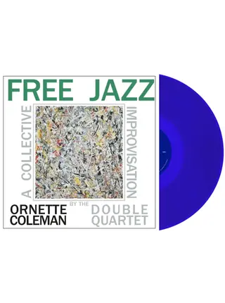 Ornette Coleman by The Double Quartet "Free Jazz" DOL The Blue Collection Vinyl