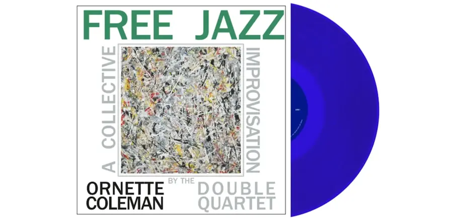Ornette Coleman by The Double Quartet "Free Jazz" DOL The Blue Collection Vinyl