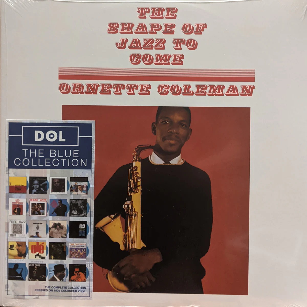 Coleman "The Shape of Jazz To Come" DOL The Blue Collection 180 Gram Vinyl AV Luxury Group