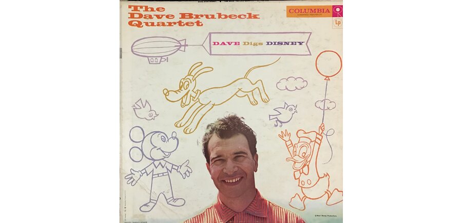 The Dave Brubeck Quartet - "Dave Digs Disney" 180 Gram Vinyl