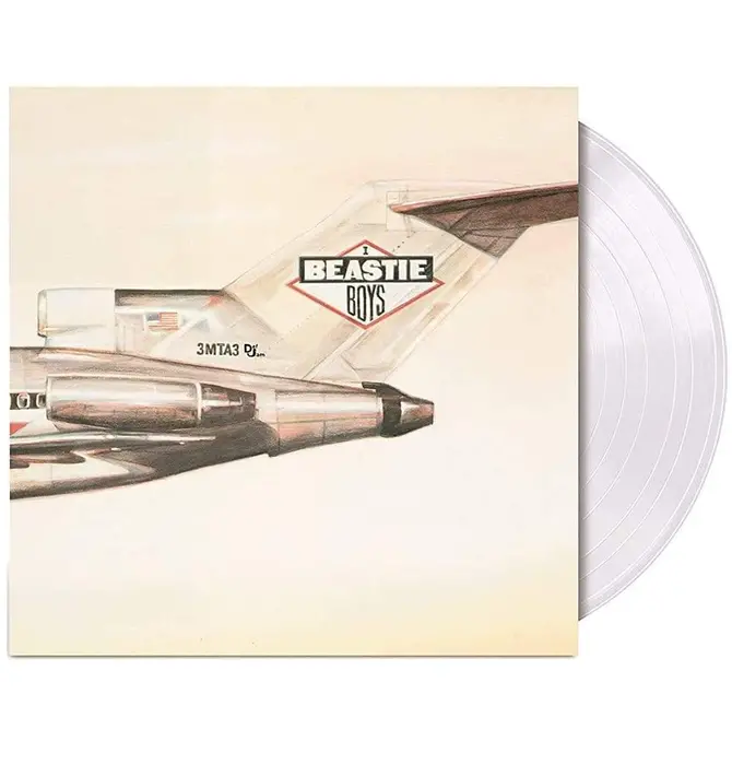 Beastie Boys " Licensed To Ill "30th Anniversary Edition with Explicit Content Limited Clear Vinyl