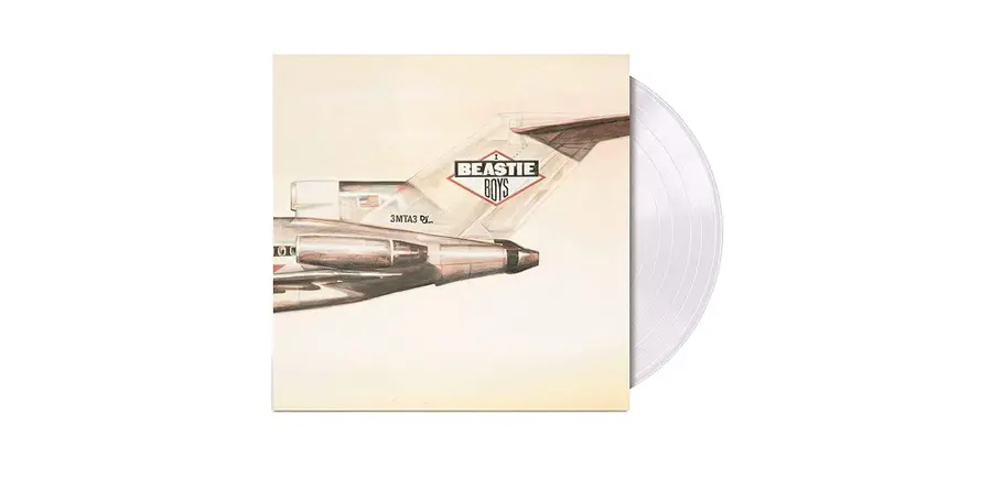Beastie Boys " Licensed To Ill "30th Anniversary Edition with Explicit Content Limited Clear Vinyl