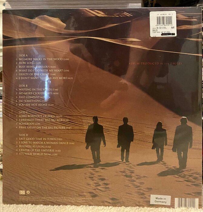 Eagles "Long Road Out Of Eden" , 2 LP 180 Gram Vinyl