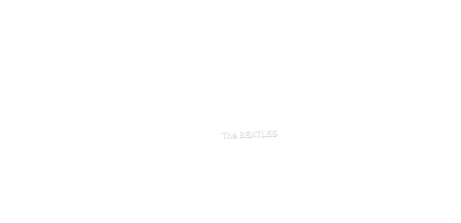 The Beatles "The White Album" 2LP 180 Gram