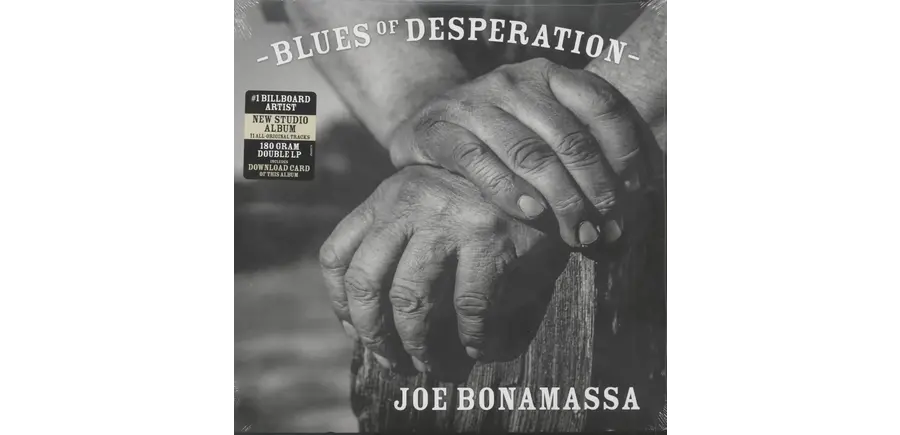 Joe Bonamassa "Blues Of Desperation" 180 Gram Silver Vinyl 2LP Gatefold Jacket