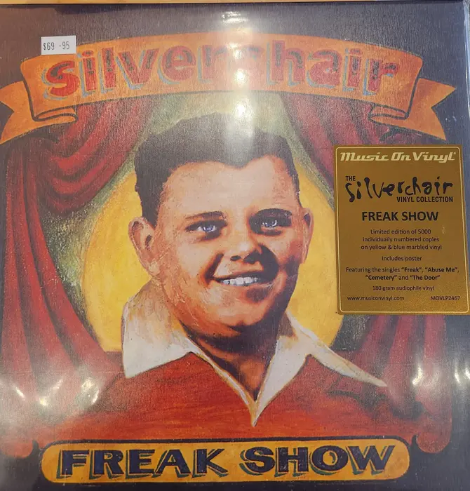 Silverchair "Freak Show" 180 Gram Yellow / Blue Marbled Vinyl , Limited to 5000 Numbered Copies
