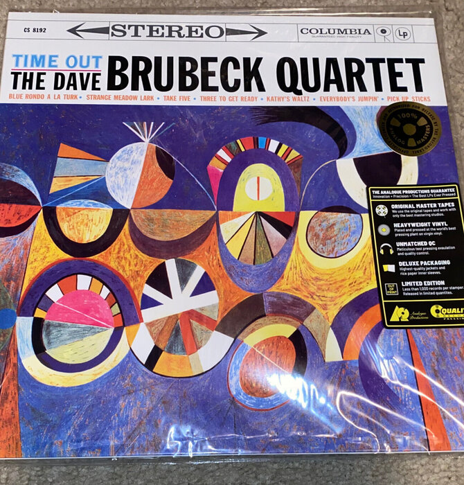 The Dave Brubeck Quartet "Time Out" Analog Productions Vinyl