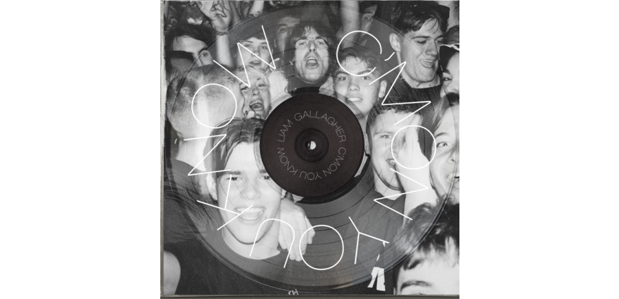 Liam Gallaher "C'Mon You" Clear Vinyl Indie Exclusive, Import