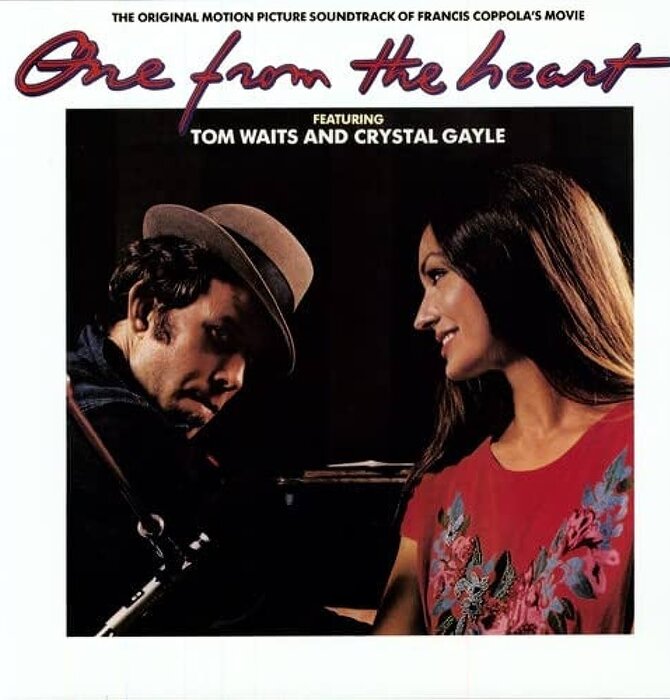Tom Waits & Crystal Gayle - "One from The Heart" Heart , ( Original Soundtrack Limited Edition ) 180 Gram Vinyl, Translucent Pink Vinyl