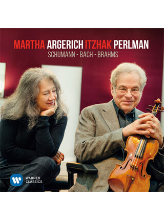 Martha Argerich & Itzhak Perlman "Schumann - Bach - Brahms" Live Recording Vinyl