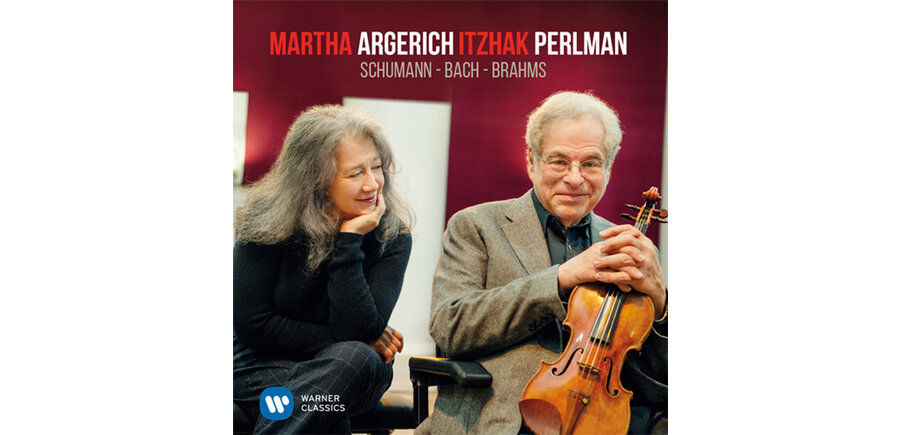 Martha Argerich & Itzhak Perlman "Schumann - Bach - Brahms" Live Recording Vinyl