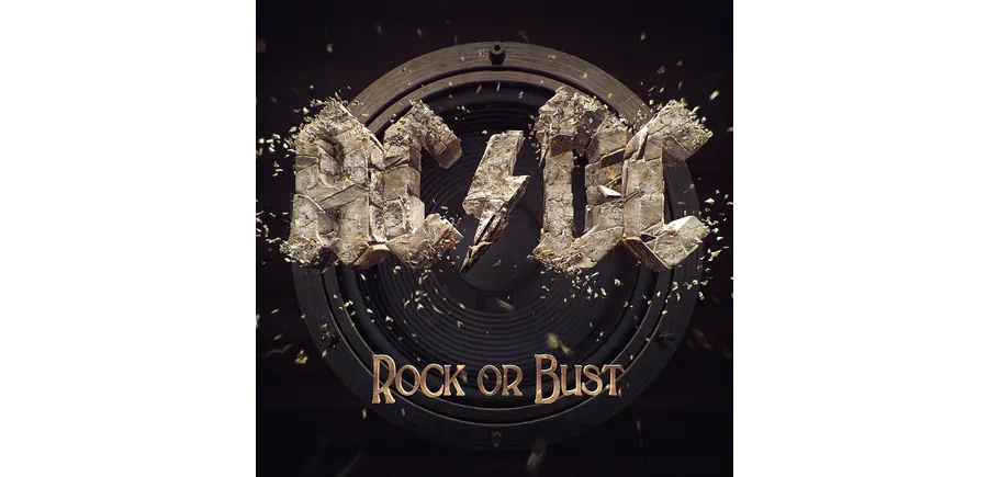 AC/DC "Rock Or Bust" 180 Gram Vinyl, Gatefold LP Jacket