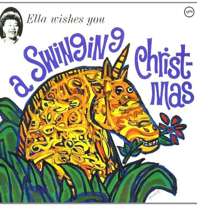 Ella Fitzgerald - Ella Wishes You a Swinging Christmas, Vinyl