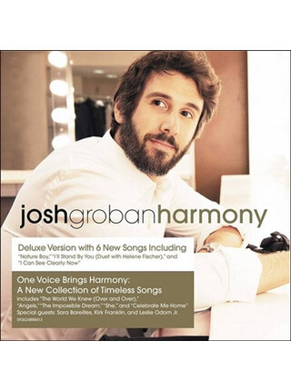 Josh Groban - Harmony , 2 LP Deluxe Silver Vinyl