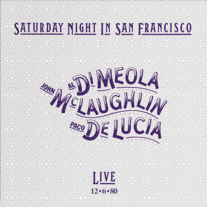 Al Di Meola, John McLaughlin & Paco De Lucia Saturday Night In San Francisco 180 Gram Vinyl