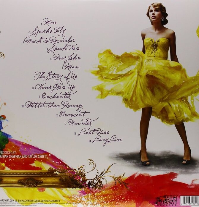 Taylor Swift - Speak Now , Original Version 2 LP Vinyl