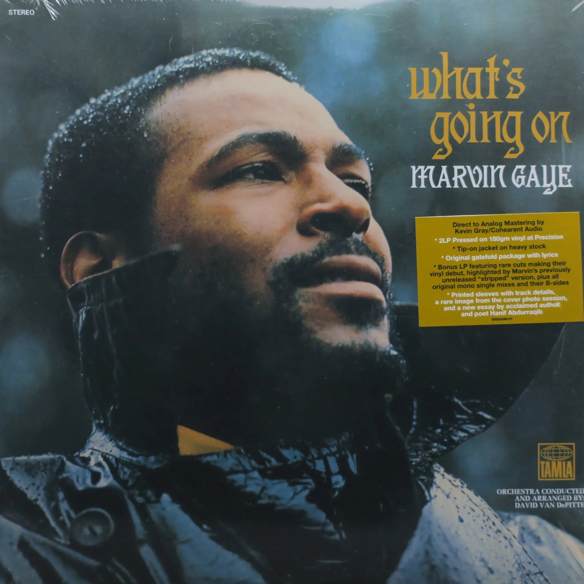 Marvin Gaye What's Going On 50th Anniversary Edition 2 LP Vinyl - AV ...