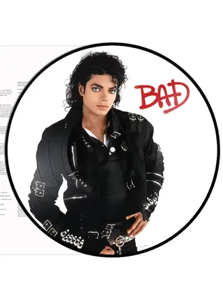 Michael Jackson - Bad , Limited Edition Picture Disc Vinyl