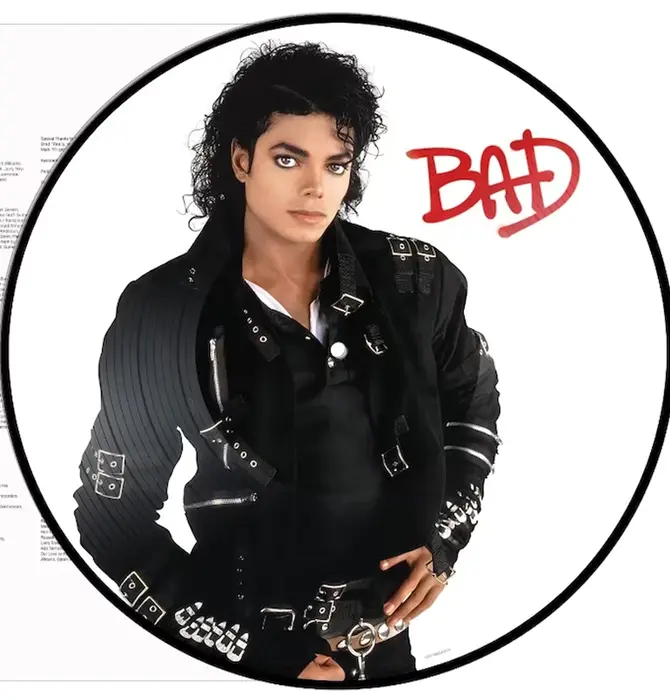 Michael Jackson - Bad , Limited Edition Picture Disc Vinyl