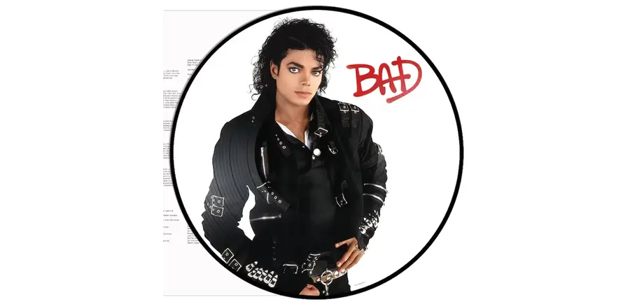 Michael Jackson - Bad , Limited Edition Picture Disc Vinyl