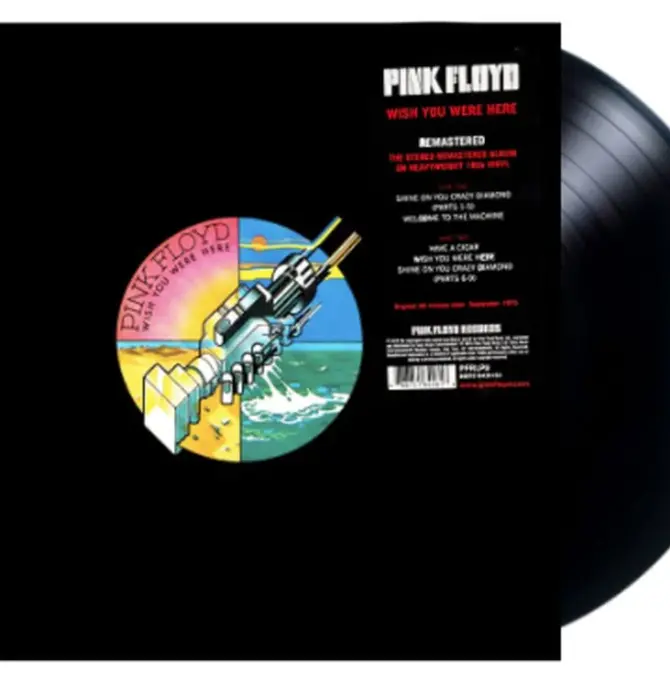 Pink Floyd - Wish You Were Here Remastered, 180 Gram Vinyl