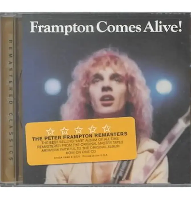 Peter Frampton "Frampton Comes Alive" Remastered Classics CD