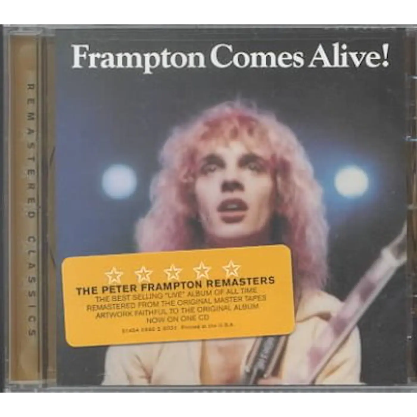 Peter Frampton "Frampton Comes Alive" Remastered Classics CD AV Luxury Group