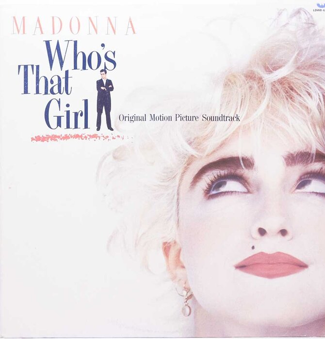 Madonna "Who's That Girl" Original Motion Picture Soundtrack Vinyl
