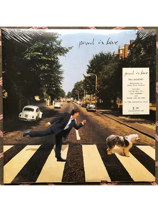 Paul McCartney "Paul Is Live" 180 Gram Audiophile Limited Edition Vinyl Remastered at Abbey Road Studios