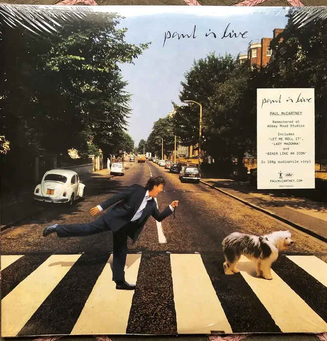 Paul McCartney "Paul Is Live" 180 Gram Audiophile Limited Edition Vinyl Remastered at Abbey Road Studios