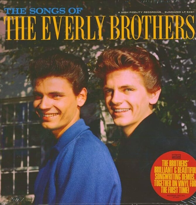 The Everly Brothers - The Songs of The Everly Brothers,  High Fidelity Recording LP