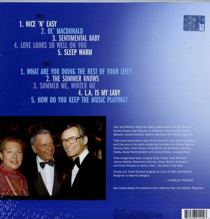 Sinatra Sings - Alan & Marilyn Bergman Vinyl