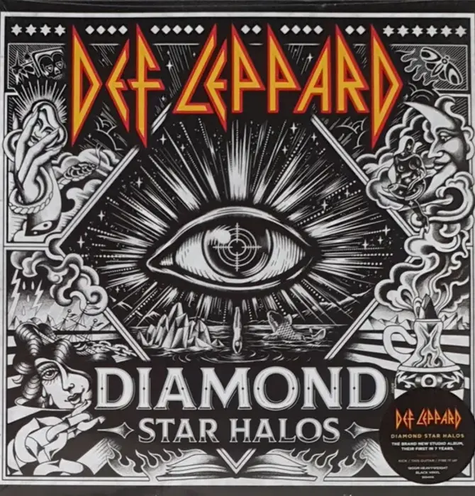 Def Leppard - Diamond Stars Halo , 180 Gram 2 LP Vinyl