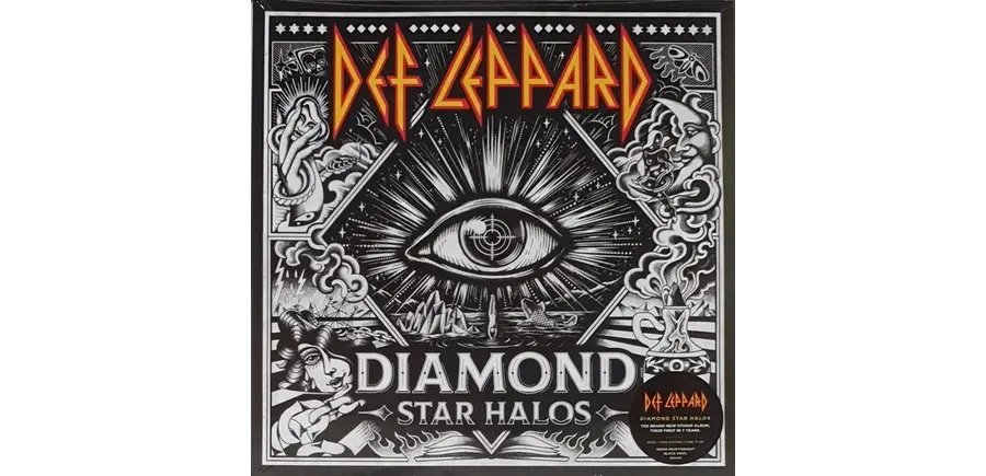 Def Leppard - Diamond Stars Halo , 180 Gram 2 LP Vinyl