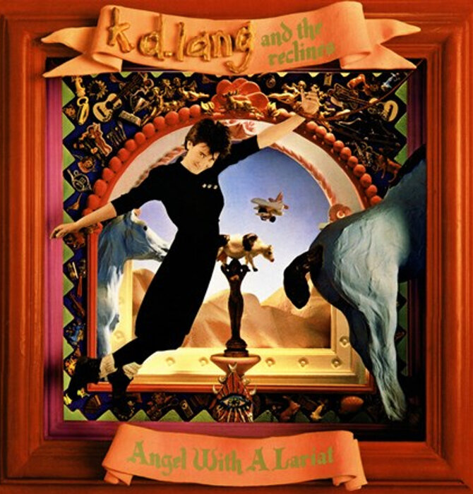 K. D. Lang "Angel With a Lariat" Limited Edition Translucent Red Vinyl