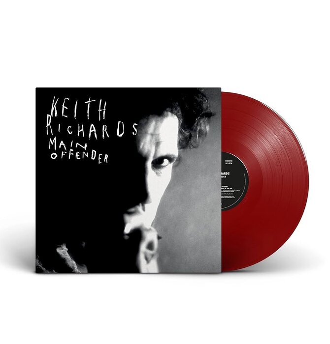 Keith Richards Main Offender Red Vinyl
