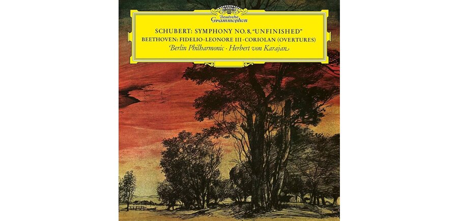 Schubert: Symphony No.8 - Beethoven: Overtures by Herbert von Karajan/Berliner Philharmoniker