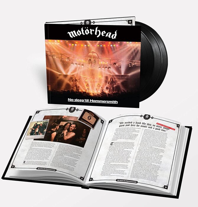Motörhead - No Sleep Till Hammersmith , 40th Anniversary Deluxe Triple Vinyl Set
