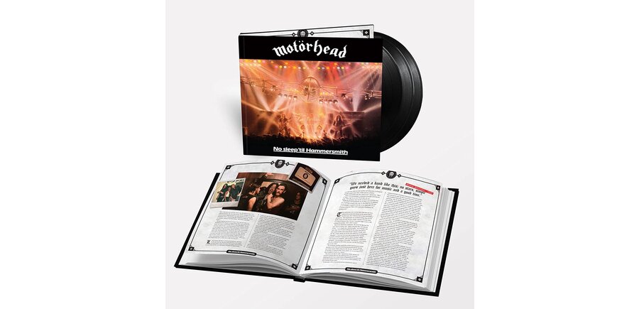 Motörhead - No Sleep Till Hammersmith , 40th Anniversary Deluxe Triple Vinyl Set