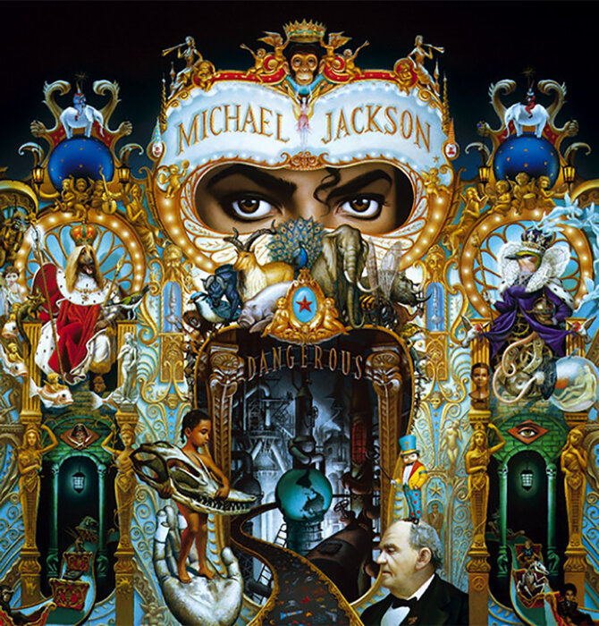 Michael Jackson - Dangerous , 180 Gram 2 LP Vinyl