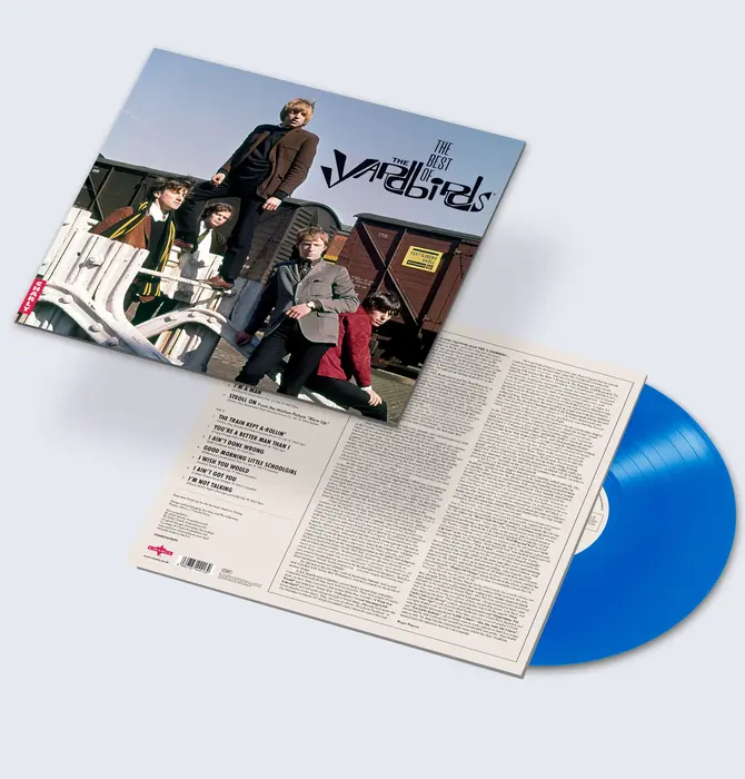 The Yardbirds The Best of the Yardbirds Limited Edition, Translucent Blue Vinyl Import