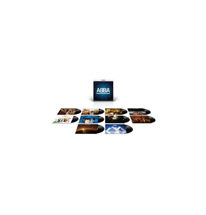 ABBA - 10 LP Album Collection Set , 180 Gram Vinyl with Bonus Disc