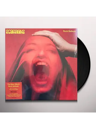 Scorpions - Rock Believer , 2 LP Limited Edition 180 Gram Vinyl in Deluxe Gatefold Jacket