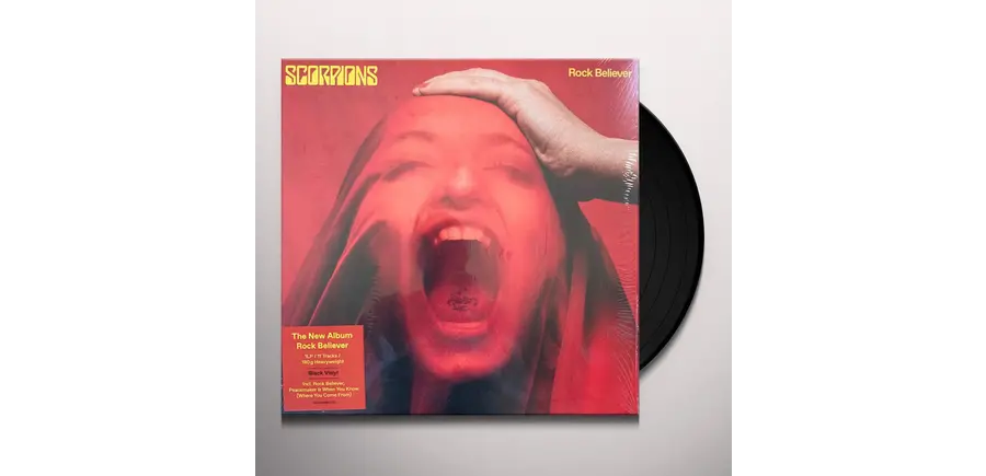Scorpions - Rock Believer , 2 LP Limited Edition 180 Gram Vinyl in Deluxe Gatefold Jacket