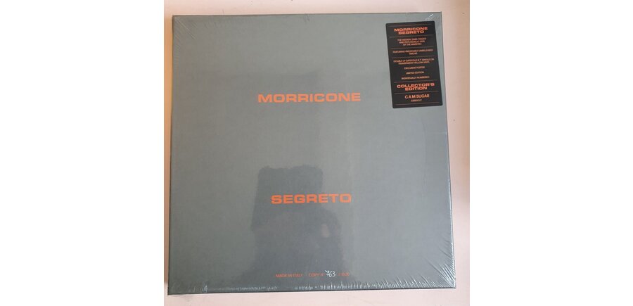 Ennio Morricone - Segreto,  2LP + 7" Single Limited Numbered Edition Yellow Vinyl Collectors Box Set