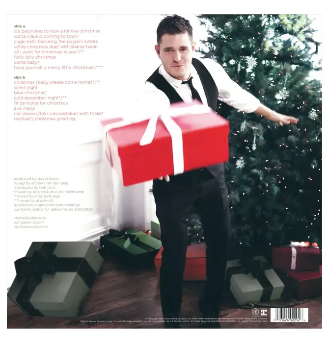 Michael Buble Christmas 180 Gram Red Vinyl